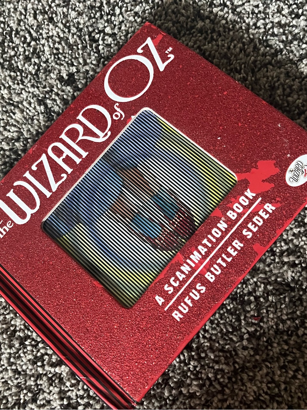Wizard of Oz scanimation book